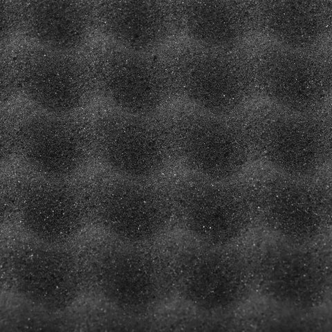 Close-up of EVA foam interior from Remote Controller Storage Bag For Drones And RC Gear Durable Nylon EVA Case with Quick Access Zipper