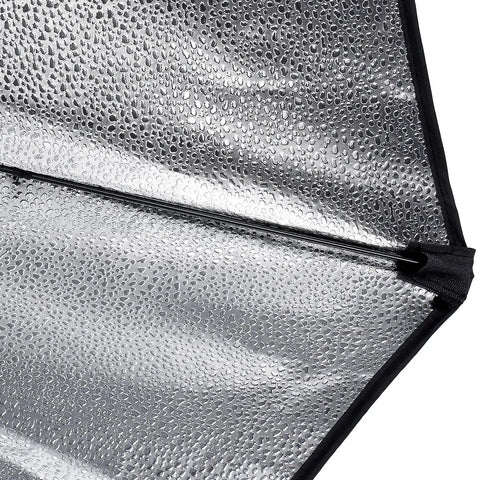 Close-up of interior texture of Two Pack Pro Grade 700W Equivalent Continuous Lighting Kit 24x24 Inch Softbox