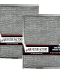 Charcoal Carbon Filter Replacement For Broan QS WS Non Ducted Range Hoods BPSF30 99010308 Two Pack USA Made