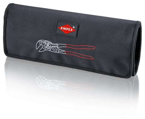 Pro Grade Pliers Wrench Set Five Piece With Tool Pouch For Inch And Metric Fasteners Smooth Parallel Jaws Adjustable On The Fly