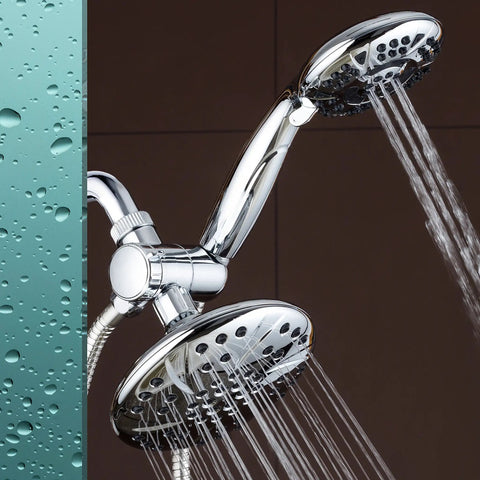 High Pressure 6 Inch Rain Shower Head With 6 Settings For A Spa Worthy Ultimate Shower Experience Premium Quality Easy Install