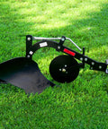 Tow Behind Moldboard Plow For Sleeve Hitch 10 Inch Cutting Width With Adjustable 8 To 10 Inches Furrow Size on grass