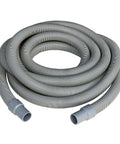 Standard-Duty Vinyl Vacuum Hose 2 Inch by 20 Foot Oil-Resistant Flexible Vacuum Line for Tight Spaces Replacement Part for Shop Vac Gray