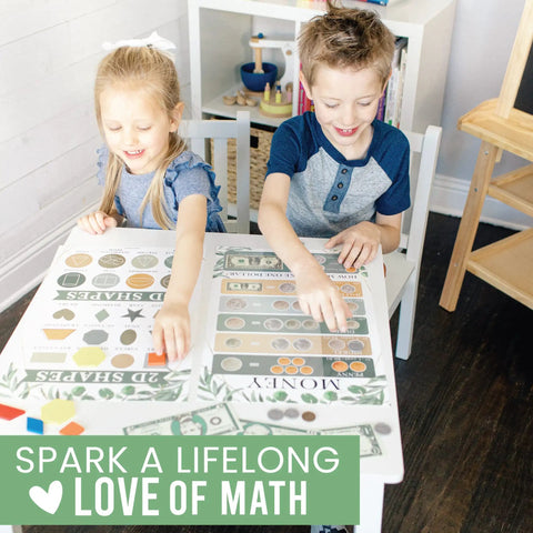 Children engaging with Cool Math Posters For Elementary Classrooms With Multiplication Chart And Place Value Chart Laminated 11x17