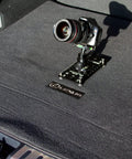 Hassle Free Setup Backpack Ready Low Profile Cheese Plate Mount For Seamless Camera Rigging Compact Flat Tripod Adapter For Dslr Mirrorless Action Cam Creators On The Go on a car trunk.