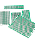 40 Pack Prototyping Printed Circuit Boards Kit With Five Size Universal Perforated Solderable Proto Boards For DIY Electronics Projects Plated Through Holes For Easy Soldering