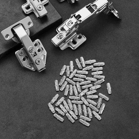 100 Pack Straight Up Sturdy Shelf Pegs For Wood Shelving Heavy Duty Metal Support Pins With A Slick Burr Free Edge And Zero Drama Glue Free Setup For Wardrobes And Media Cabinets and metal hinge mounts.