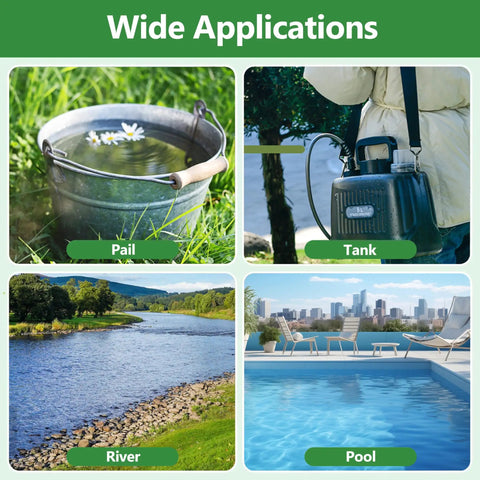 Wide applications of Electric Telescopic Sprayer Wand With 3 Adjustable Nozzles And 16.4 Foot Hose