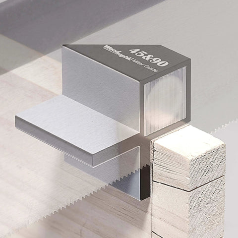 Complete Dovetail Guide Set With Magnetic Layout Tool for Pro Grade Precision Woodworking, angled on wooden surface.