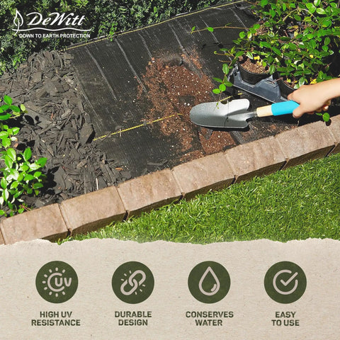 Weed Barrier Fabric 3.2 Oz Heavy Duty Ground Cover Mat For Greenhouses Garden Rows Raised Beds Lawns And Outdoor Landscaping Protecting Soil Reducing Weeds And Promoting Healthy Vibrant Plants