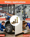 Image showing industrial, construction, vehicle repair, and home maintenance applications of Heavy Duty Grade 8 Bolts And Nuts Set