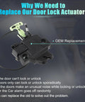 Diagram of Subaru Legacy And Outback 2010 To 2014 Rear Liftgate Lock Actuator With Cable Replacement showing key features.