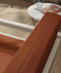 Full Size Cotton Futon Cover Rust Slipcover For Sofa Bed And Foldable Armless Couch With Zippered Mattress Protector