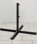 Universal Heavy Duty Patio Umbrella Cross Brace Stand For Outdoor Umbrellas, Aluminum Construction, Fits 9ft And 10ft Models