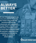 Built Like A Tank Push Button Sling Swivel For Rifles And Shotguns Machined Steel Quick Detach Hardware with tactical vest.