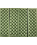 Ultralight Camping Sit Pad For Backpacking And Hiking, Portable Foam Folding Seat Cushion For Outdoor Use, Compact 15x12 Inch, Green