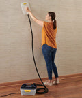 Chemical Free Wallpaper Steamer For Easy Peasy Removal, No Harsh Chemicals, Dual Steam Plates Included, Handheld Steam Cleaner