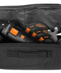 Seven Point Five Amp Four And A Half Inch Angle Grinder With Reversible Handle Includes Three Grinding Discs and Case