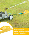 Traveling Tractor Sprinkler Head For Lawn And Garden No Fuss Easy Setup Durable Motor Assembly Yard Watering System Wide Compatibility