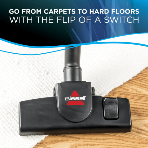 Power Clean Wet Dry Garage Vacuum Cleaner with 11 Amp Motor and 6 Gallon Capacity on hard floor and rug with all floor tool