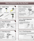 Instructional guide for installing Premium One And A Half Inch Clavos Nails With Matte Black Powder Coat Finish Built To Last Outdoor Tough As Nails Zinc Alloy Head 40 Pack Ideal For Outdoor Builds.