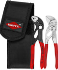Mini Pliers Set In Belt Tool Pouch For On The Go Work Durable Polyester Tool Bag With Hook And Loop Fastener And Belt Clip Ready For Grab And Go Diy Fixes And Field Service Model 00 20 72 V04
