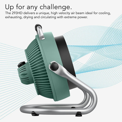 Side view of Beast 16 Inch Shop Fan With 3 Speeds, High Impact Casing, IP54 Motor, Pivoting Head, for garage and bedroom use