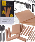 Kids Foam Wood Craft Kit 18 Piece Hands On Build Set For Boys And Girls Dope STEAM STEM Learning Toy Educational Construction Toys For Creative Play And Skill Building, foam wood pieces and screws