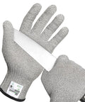Pro Grade ANSI Cut Resistant Food Grade Gloves For Kitchen Prep And Meat Cutting Oyster Shucking And Fish Fillet Mandoline Safety Gear With Ultra Strong Fibers And Stainless Steel For Heavy Duty Home Or Pro Use