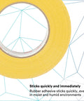 Multi-Purpose Duct Tape 3900 Yellow, rubber adhesive, 48 mm x 54,800 mm, cloth-backed roll against white background