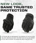 M Pact Covert Tactical Gloves With Secure Fit For Men, Tough As Nails Touchscreen Capable Work Gloves Black X Large comparison image
