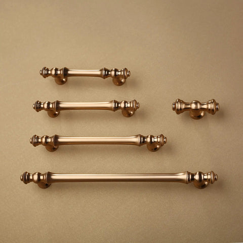 10 Pack 5 Inch Champagne Bronze Cabinet Handles Brushed Brass Kitchen Cabinets And Drawers Pulls 128mm Gold Hardware
