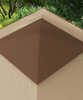 Top view of 11x11 Pop Up Canopy Gazebo With Removable Screen Walls Instant Outdoor Shade Shelter For Backyard And Garden Portable Event Tent With Carry Bag Easy Setup Khaki.