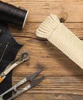 Natural Cotton Rope 100ft Three Sixteenth Inch Workhorse Utility Cord For Outdoors And Boating next to leatherworking tools