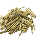 Brass Taper Pins For Clock Repair Kit 100 Assorted Sizes Tapered Pins For Jewelry Making And Repairs Gold Finish Clock Pins