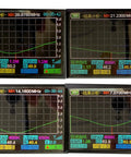 Display screens showing frequency readings for End Fed Half Wave HF Antenna For 1 To 30 MHz Multiband 100W Capable Portable And Base Station Ready Outdoor Ham Radio Antenna For CW FM AM FT4 FT8 SSB Across Multiple Bands.