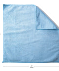Workhorse Commercial Dust Mop 48 Inch With Sturdy Aluminum Handle And Reusable Washable Cotton Head Dry Sweeping Mop head in light blue 14x14 inch size.