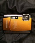 Rugged Waterproof Point And Shoot Stylus Tough 6000 Camera With 3.6x Wide Angle Zoom, Shockproof And Freezeproof Design