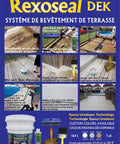 Hardcore Textured Deck Coating White 5 Gallon Waterproof Non Skid Sealant UV Resistant Hybrid Urethane Acrylic Paint Anti Slip Flooring instructions and products.