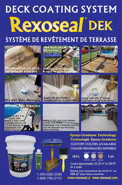 Hardcore Textured Deck Coating White 5 Gallon Waterproof Non Skid Sealant UV Resistant Hybrid Urethane Acrylic Paint Anti Slip Flooring instructions and products.