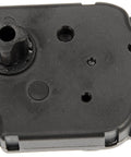 Position Specific Direct Replacement HVAC Blend Door Actuator for a Straight Shot Cabin Climate Fix, top view showing mounting holes.