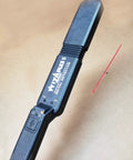 Lumber Wizard 5 metal detector, black handheld unit with white label, Amazon brand for woodworking (Lawn & Patio).