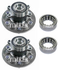 Front And Rear Wheel Bearings And Hubs Kit For Colorado Canyon RWD 2004 2005 Z85 Replacement Set With Sealed Bearings And Hubs