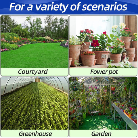 WISSXNA 300pcs barbed drip irrigation fittings kit for 1/4 in tubing; collage courtyard lawn, pots, greenhouse, garden.