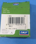 Oil seal box with green SKF packaging, barcode; text reads Oil seal, Joint radial, size 1-1/8x1-3/8x1/8 in