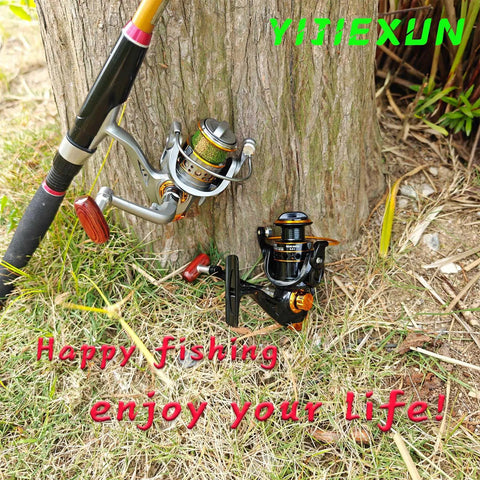 Freshwater And Saltwater Spinning Reel With CNC Alloy Line Cup 2000 Size 5.2 To 1 Gear 22 Lb Max Drag Smooth Casting