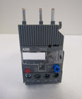 Single TF42-20 Thermal Overload Relay 16-20 A for 3-Phase Motors, front view showing stop and reset buttons.