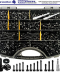 Must Have 900 Piece Self Tapping Screws Set For Metal In 410 Stainless Steel Hex Washer Head Self Drilling Screws With Rubber Washers