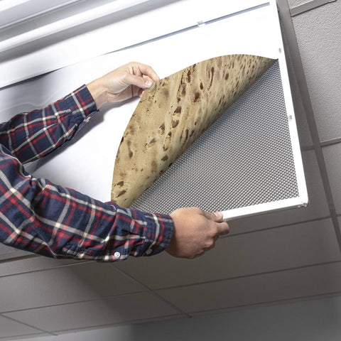 Installation of Backlit Film Insert For 2x4 Fluorescent Ceiling Lights, Easy Install Light Cover For School And Office