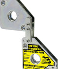 Adjustable Magnetic Welding Square With 120 Lb Holding Capacity showing 45/90 degree angles and large finger hole